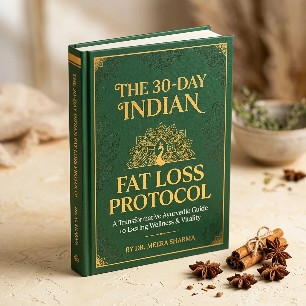 30-Day Indian Fat Loss Protocol Ebook Mockup